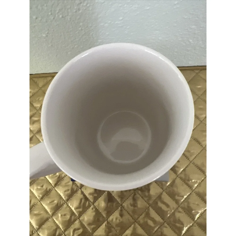STARBUCKS 10.3 OZ  WHITE CERAMIC  C0FFEE  .MUG